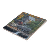 De historische rist mill op Glade Creek 2 Tegeltje (Zijkant)