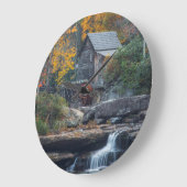 De historische rist Mill op Glade Creek Grote Klok (Hoek)