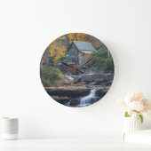 De historische rist Mill op Glade Creek Grote Klok (Huis)