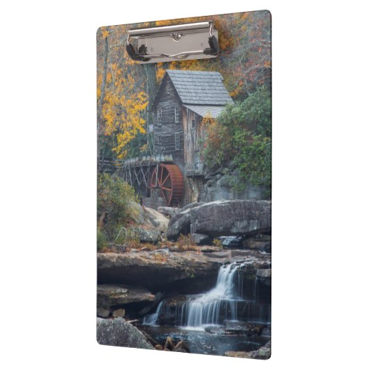 De historische rist Mill op Glade Creek Klembord (Links)