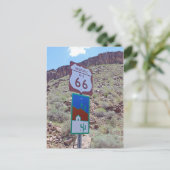 De historische Route 66 Arizona Briefkaart! Briefkaart (Staand voorkant)