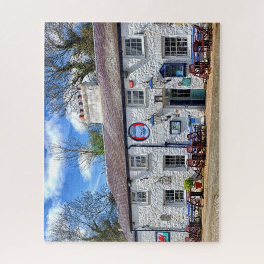 De historische Ship Inn in Red Wharf Bay, Anglesey Legpuzzel (Verticaal)
