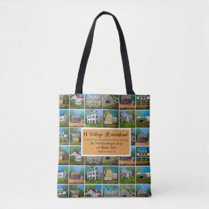 De historische Vergadering van de Plymouth over-al Tote Bag
