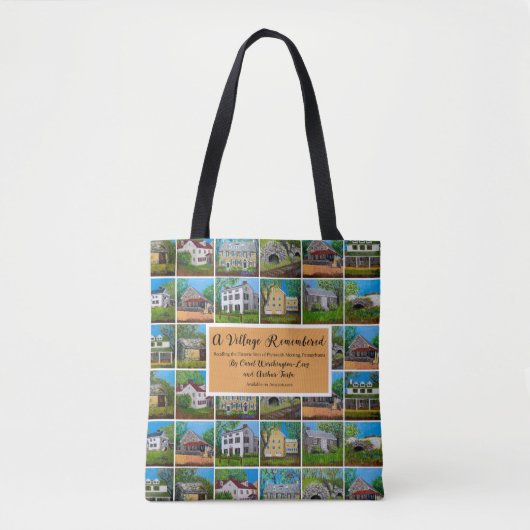 De historische Vergadering van de Plymouth over-al Tote Bag (Voorkant)