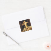 De hit vierkante sticker (Envelop)