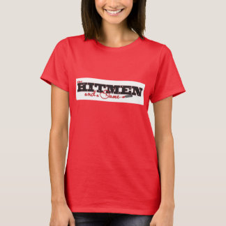 De Hitmen en een Dame-Dames-shirt voor het T-shirt