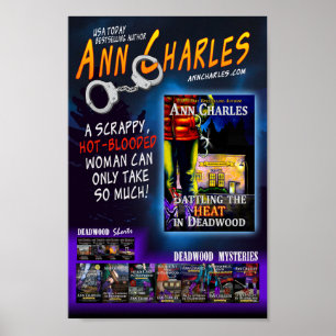 De hitte van het poster van Deadwood ~Ann Charles