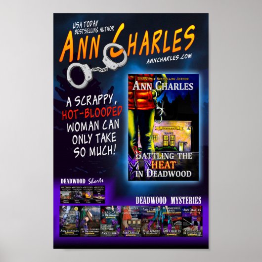 De hitte van het poster van Deadwood ~Ann Charles (Voorkant)