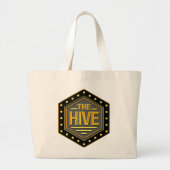 De Hive Jumbo Canvas tas (Voorkant)