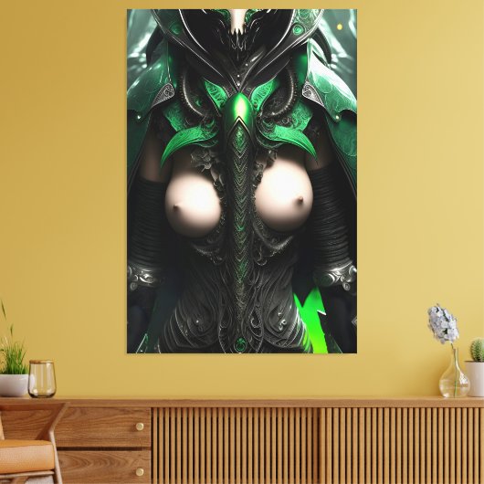 De Hive Mind 048 Canvas Afdruk (Insitu (Woonkamer))