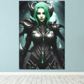 De Hive Mind 056 Canvas Afdruk (Insitu (Houten vloer))