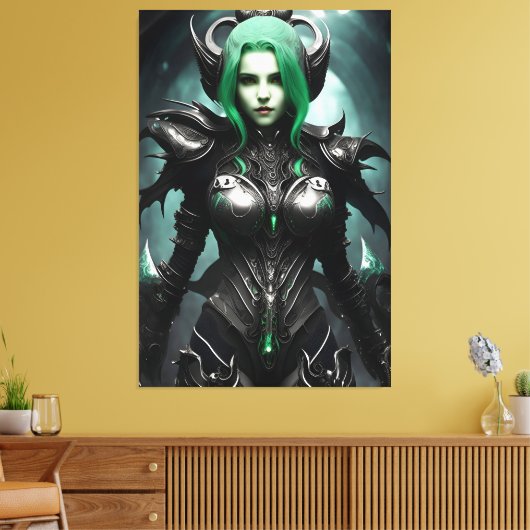 De Hive Mind 056 Canvas Afdruk (Insitu (Woonkamer))