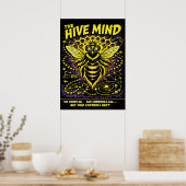 De Hive Mind Sci-Fi Koningin Bij Kunst Poster (Keuken)