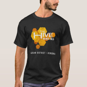 De Hive (versleten blik) T-shirt