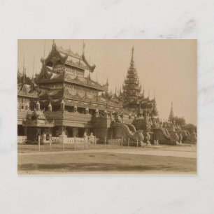 De Hman Kyaung of het glazen klooster, Birma Briefkaart