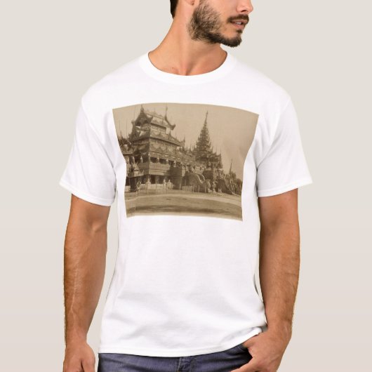 De Hman Kyaung of het glazen klooster, Birma T-shirt (Voorkant)