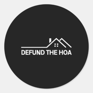 De Hoa verdedigen Ronde Sticker