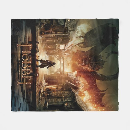 DE HOBBIT DE BATTLE VAN DE VIJF ARMIES™ FLEECE DEKEN (Voorkant (Horizontaal))