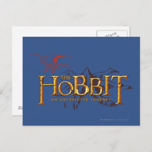 DE HOBBIT: EEN ONVERWACHTE REIS™ BRIEFKAART (Voorkant / Achterkant)