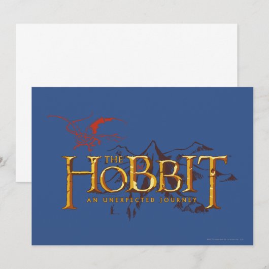 DE HOBBIT: EEN ONVERWACHTE REIS™ KAART (Voorkant / Achterkant)