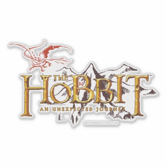 DE HOBBIT: EEN ONVERWACHTE REIS™ STICKER (Voorkant)