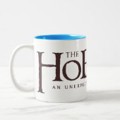 De Hobbit Logo Solid Tweekleurige Koffiemok (Links)