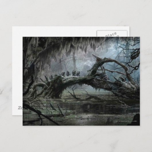 DE HOBBIT : SCHORTING VAN HET SMAUG™-concept art 3 Briefkaart (Voorkant / Achterkant)