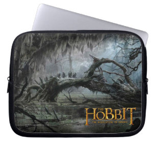 DE HOBBIT : SCHORTING VAN HET SMAUG™-concept art 3 Laptop Sleeve
