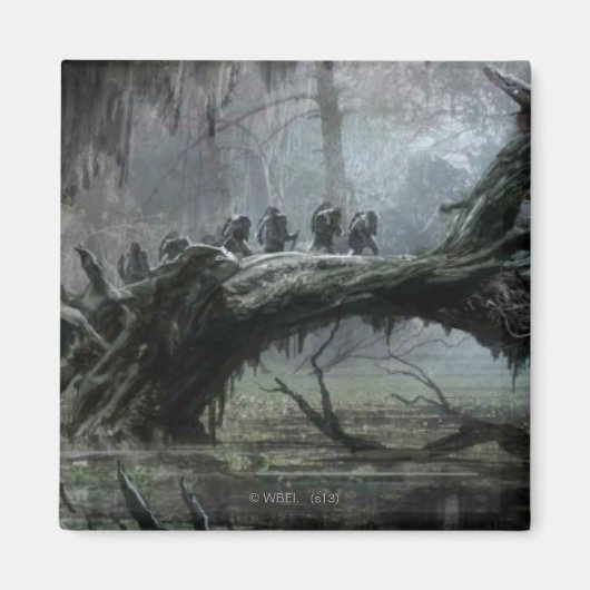 DE HOBBIT : SCHORTING VAN HET SMAUG™-concept art 3 Magneet (Voorkant)