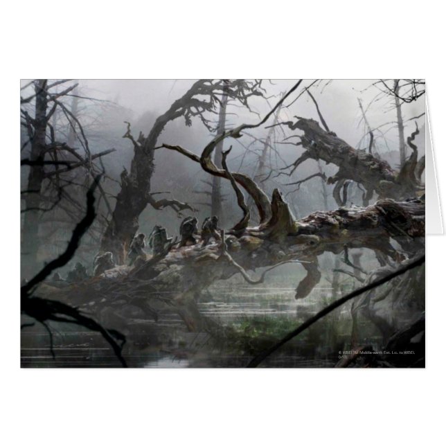 DE HOBBIT: SCHORTING VAN HET SMAUG™-concept art. 4 (Voorkant Horizontaal)