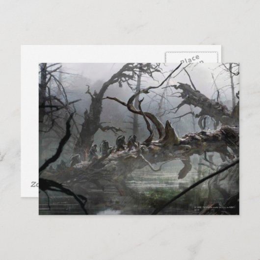 DE HOBBIT: SCHORTING VAN HET SMAUG™-concept art. 4 Briefkaart (Voorkant / Achterkant)