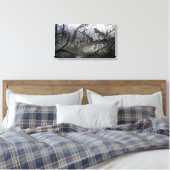 DE HOBBIT: SCHORTING VAN HET SMAUG™-concept art. 4 Canvas Afdruk (Insitu (Slaapkamer))