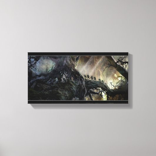 DE HOBBIT: SCHORTING VAN SMAUG™-conceptiepatroon Canvas Afdruk (Voorkant)