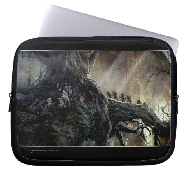DE HOBBIT: SCHORTING VAN SMAUG™-conceptiepatroon Laptop Sleeve (Voorkant)