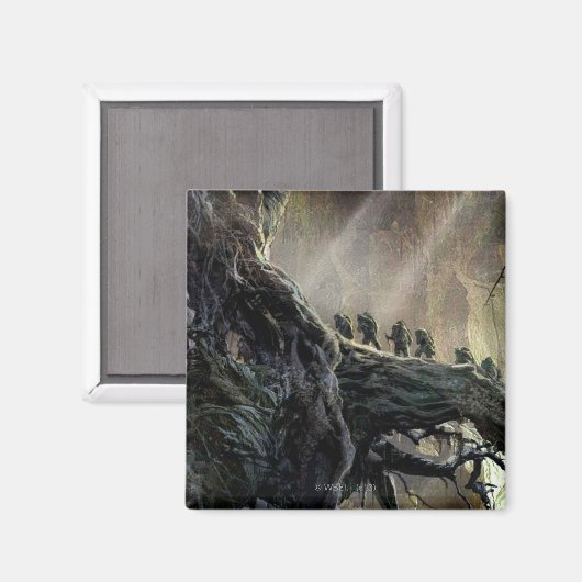 DE HOBBIT: SCHORTING VAN SMAUG™-conceptiepatroon Magneet (Voorkant / Achterkant)