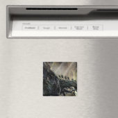 DE HOBBIT: SCHORTING VAN SMAUG™-conceptiepatroon Magneet (Insitu (Vaatwasser))