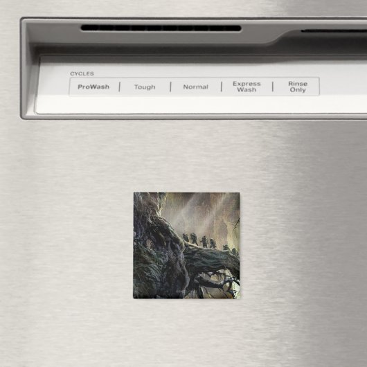 DE HOBBIT: SCHORTING VAN SMAUG™-conceptiepatroon Magneet (Insitu (Vaatwasser))