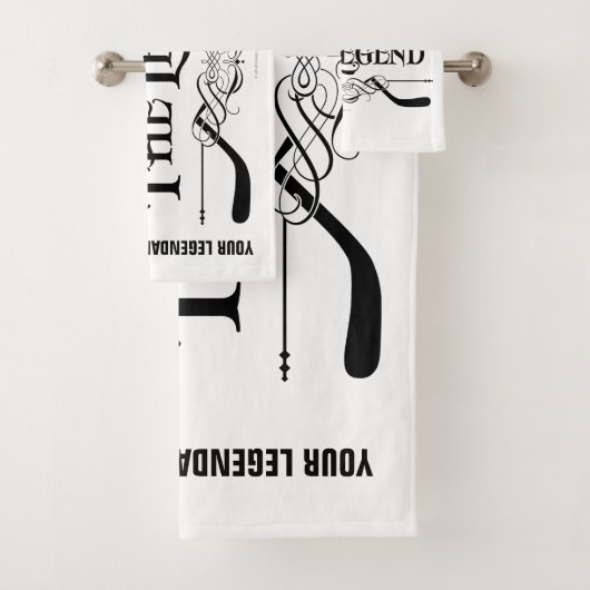De (Hockey) Legende Bad Handdoek (Insitu)