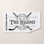 De (Hockey) Legende Bad Handdoek (Handdoek)