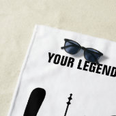 De (Hockey) Legende Strandlaken (In situ)