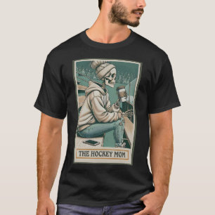 De Hockey Moeder Skelet Tarotkaart (1)  T-shirt