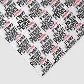 De Hockey-spelers van het veld doen het beter Tissuepapier (Detail)