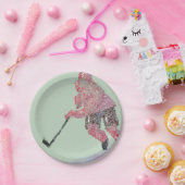 De hockeyer papieren bordje (Feest)