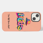 "De Hoed Is Op" iPhone Hoesje (Achterkant horizontaal)