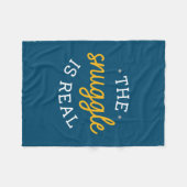 De hoek is echt fleece deken (Voorkant (Horizontaal))