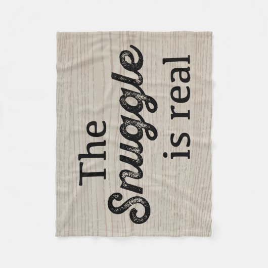 De hoek is echt goed hout. fleece deken (Voorkant)