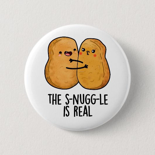 De hoek is echt grappig genoeg ronde button 5,7 cm (Voorkant)