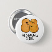 De hoek is echt grappig genoeg ronde button 5,7 cm (Voorkant /achterkant)