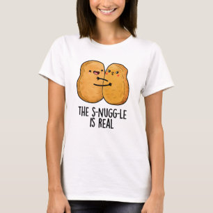 De hoek is echt grappig genoeg t-shirt