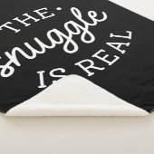 De hoek is echt sherpa deken (3/4)